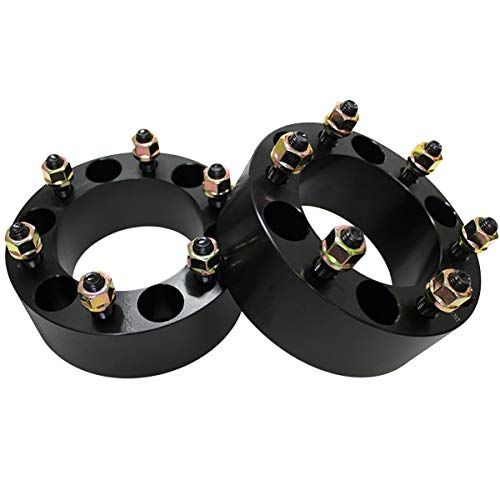 ワイドトレッドスペーサー PCD139.7 / 6H / P1.5 / 60mm ブラック 2枚セット★m