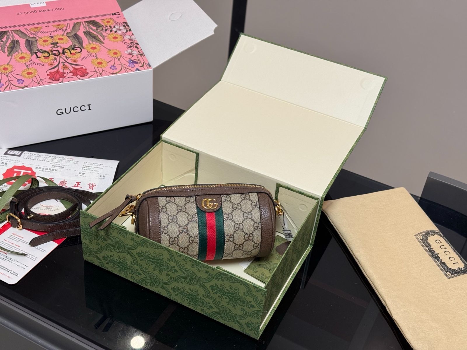 【今日特価】Gucci New Ophidia Pillow Bag - グッチ 新型 オフィディア ピローバッグ
