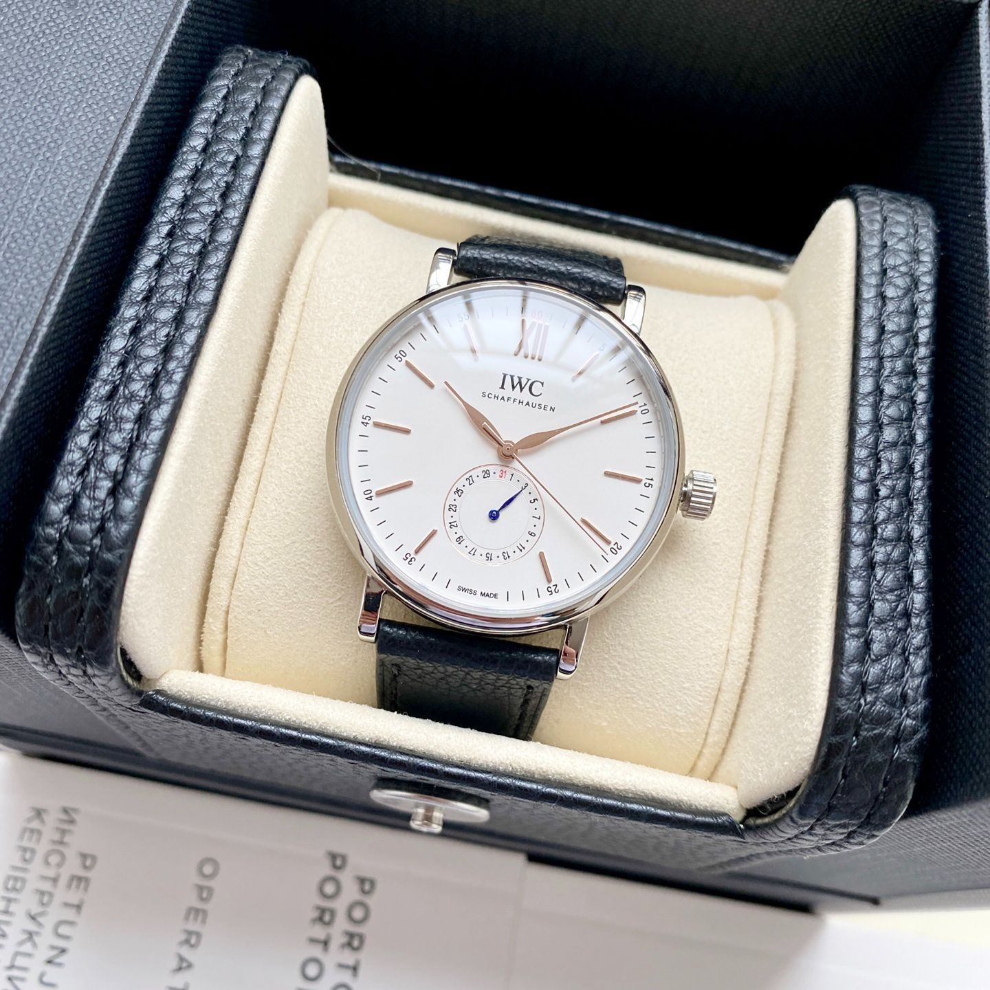 IWC（アイダブリューシー）ポートフィノ IW359201 - 39mm カレンダー機能/機械式新品未使用