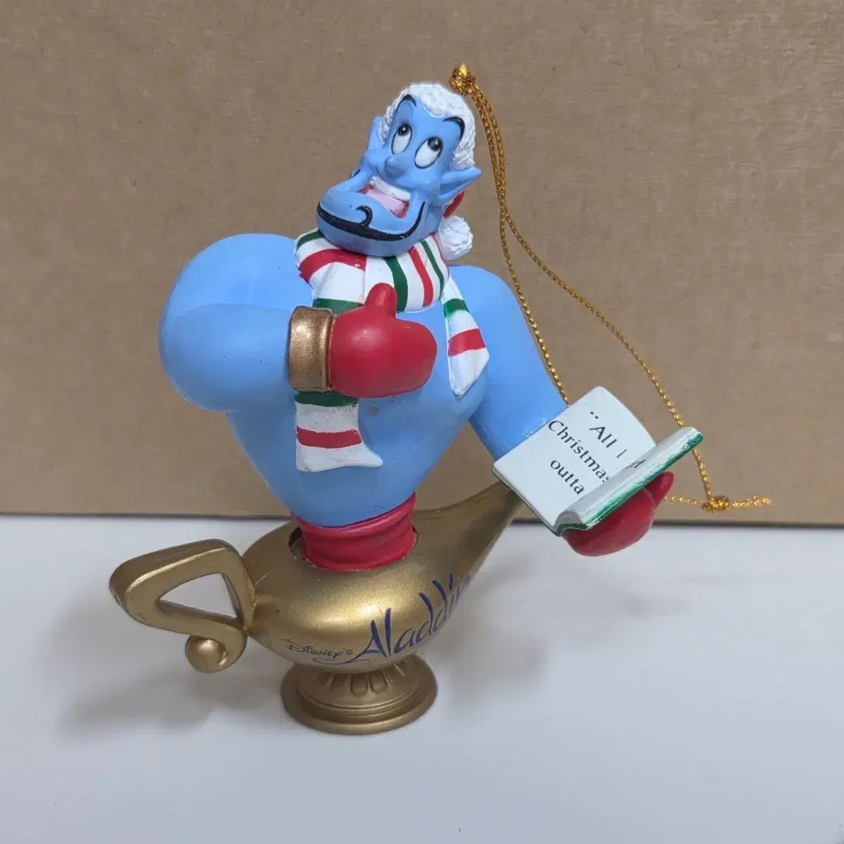 クリスマス アラジン ジニ フィギュア オーナメント
