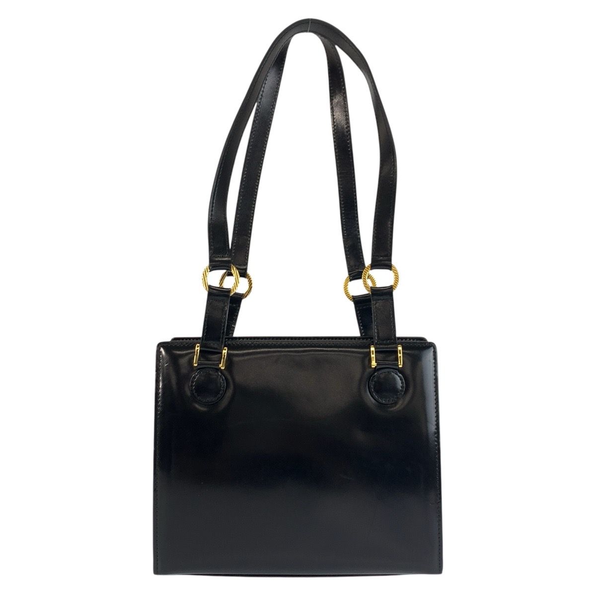 美品 VERSACE ヴェルサーチ サンバースト ブラック 黒 ゴールド金具
