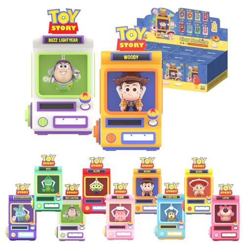 msTOP TOY ディズニー(Disney)トイストーリー「クレーンゲーム 」シリーズ【アソートボックス 8ピース】ガチャガチャ ブラインド ボックス フィギュア プラモデル プレミアム おもちゃソフビ 誕生日 プレゼント ディズニー キャラクター コレクタ
