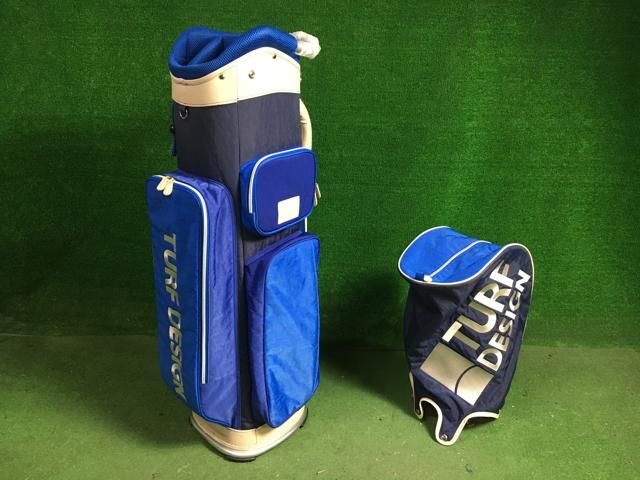 返品OK 【中古ゴルフ用品】TURF DESIGN(ターフデザイン) 9.5型/差込口の口径24.1センチ