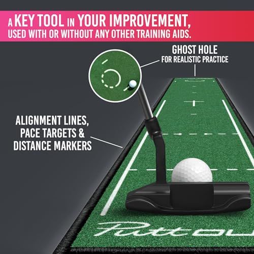 PuttOUT パターマット パター練習マット 【 実際のグリーンを極限まで
