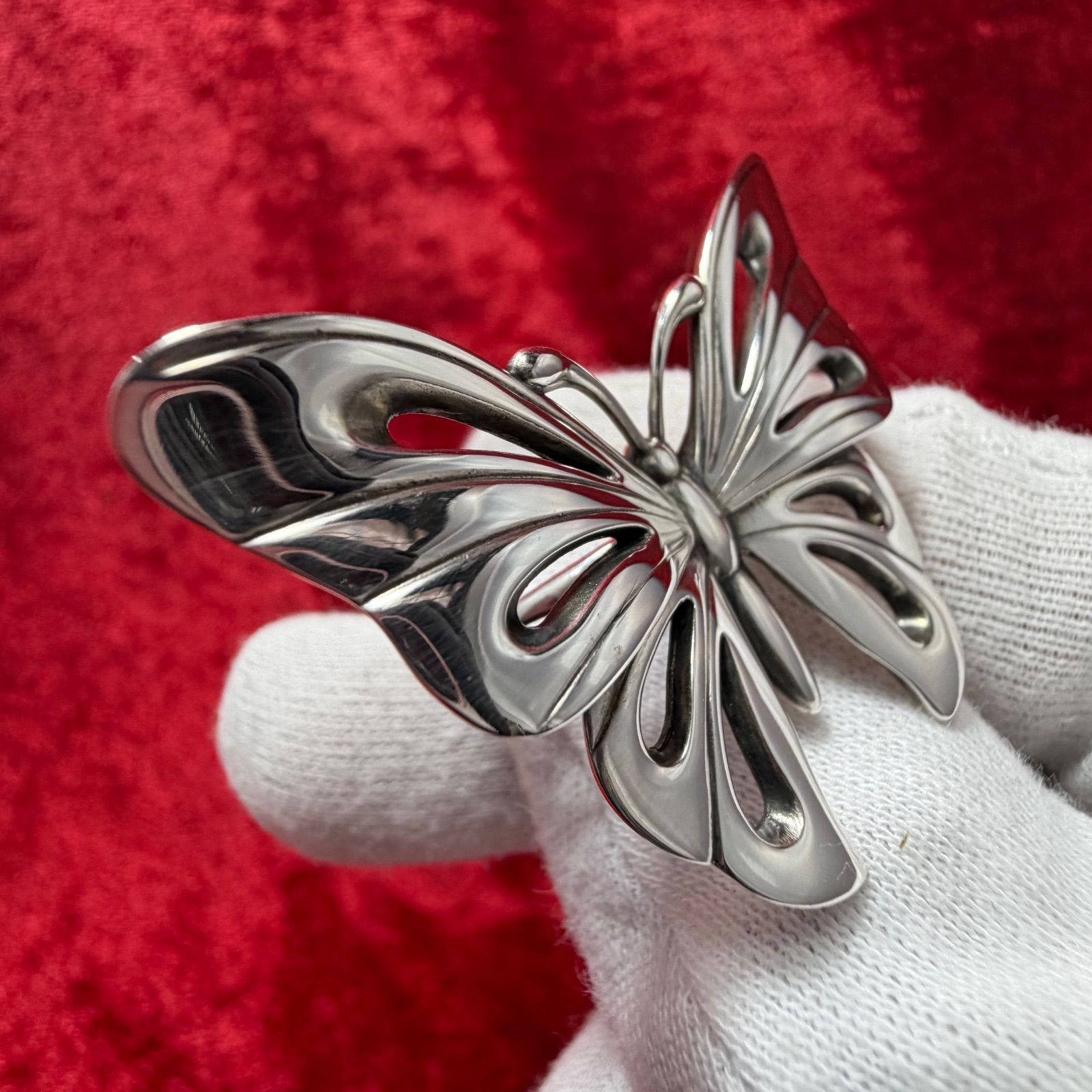 美品 バタフライ リング11号 ジョージジェンセン/GEORG JENSEN - メルカリ