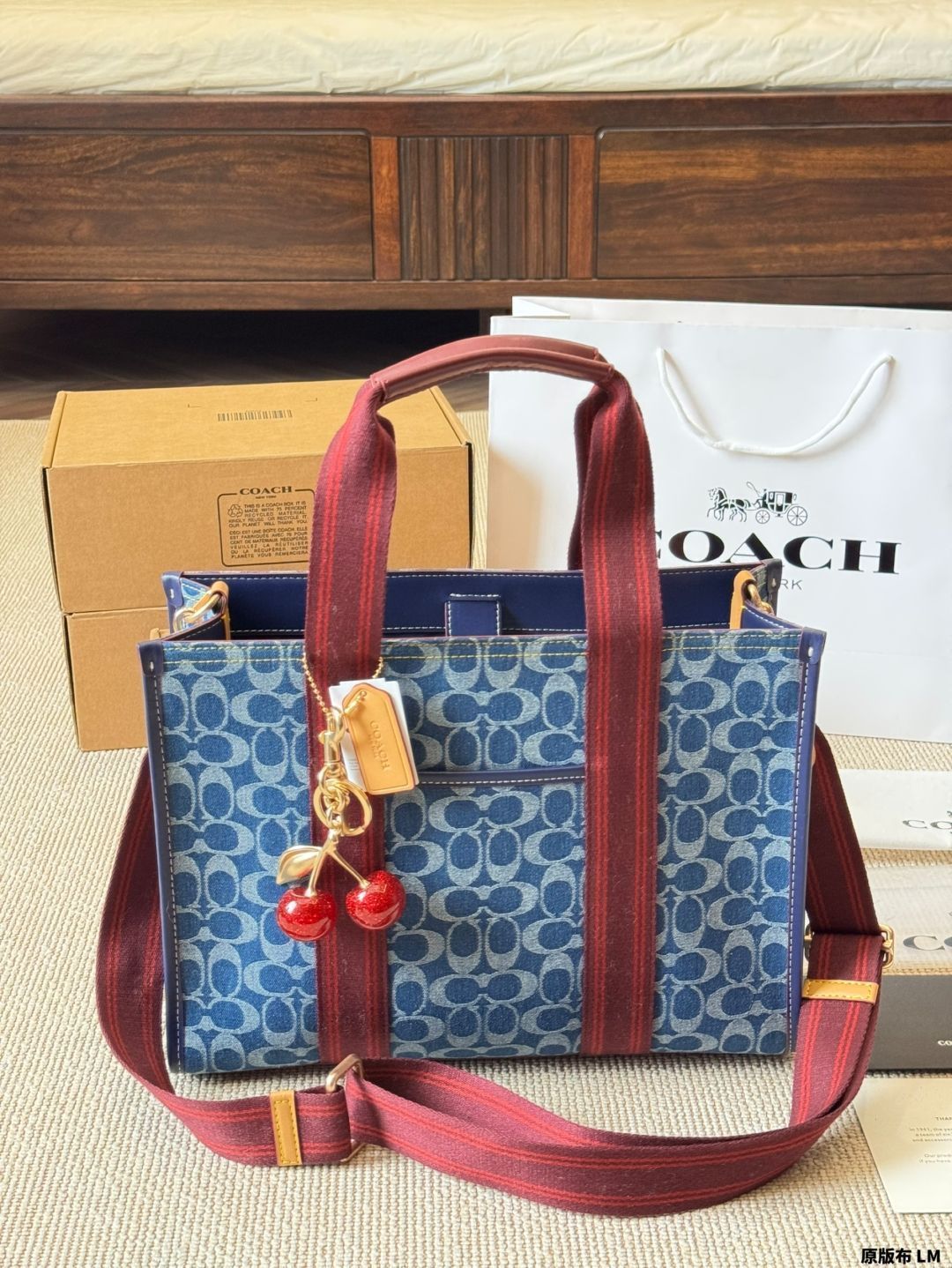 【今日特価】COACH Smith Tote Bag(クーチ スミス トートバッグ)-MM輸入3