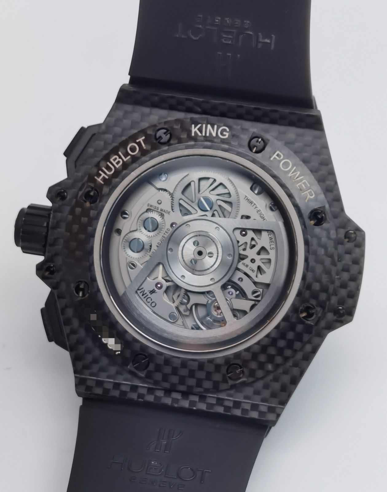 中古 ウブロ HUBLOT キングパワー ウニコ オールカーボン 701.QX.0140