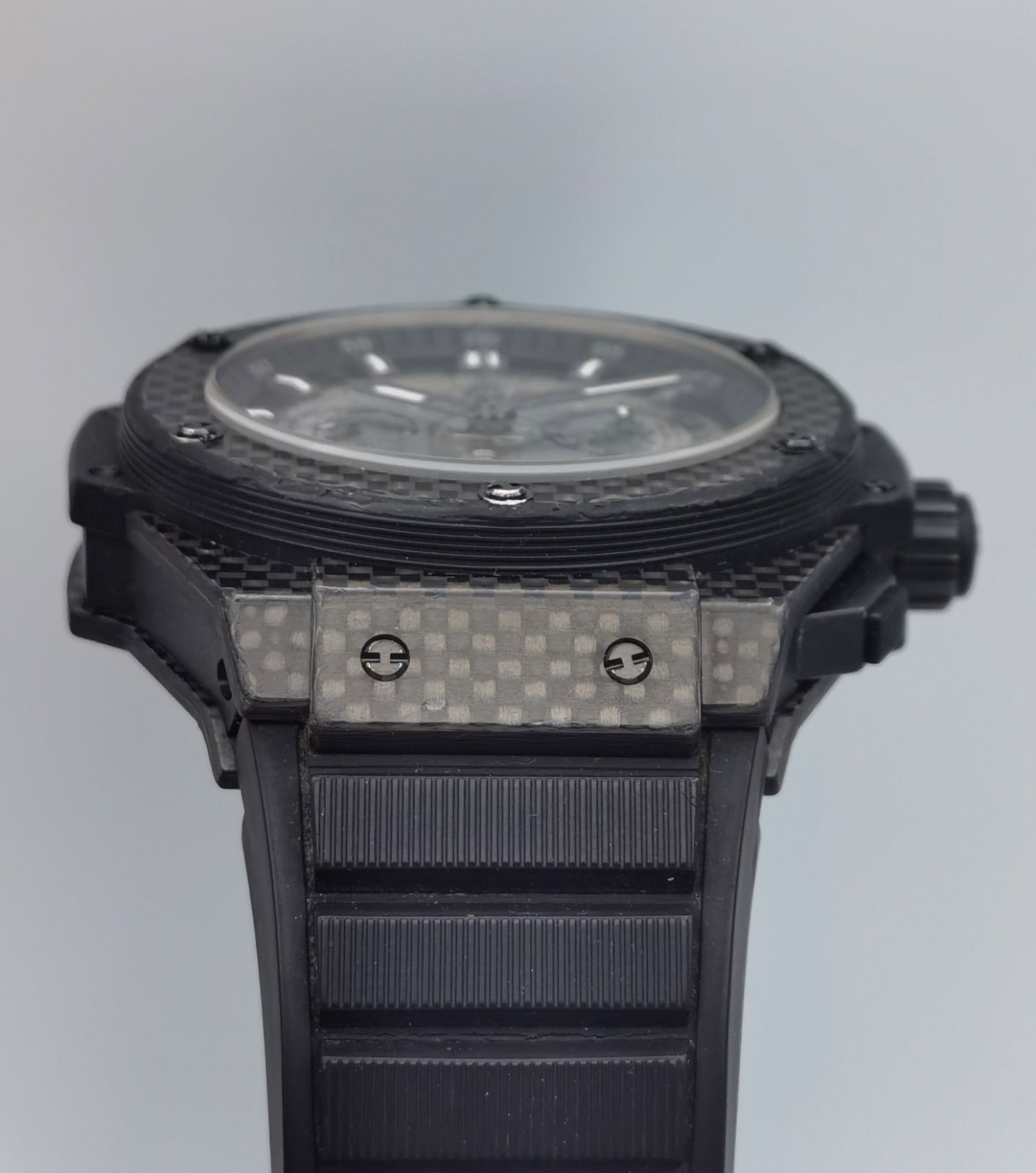 中古 ウブロ HUBLOT キングパワー ウニコ オールカーボン 701.QX.0140