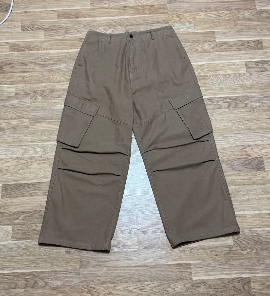 新品 ブラウンブレス パラシュート カーゴ パンツ XL