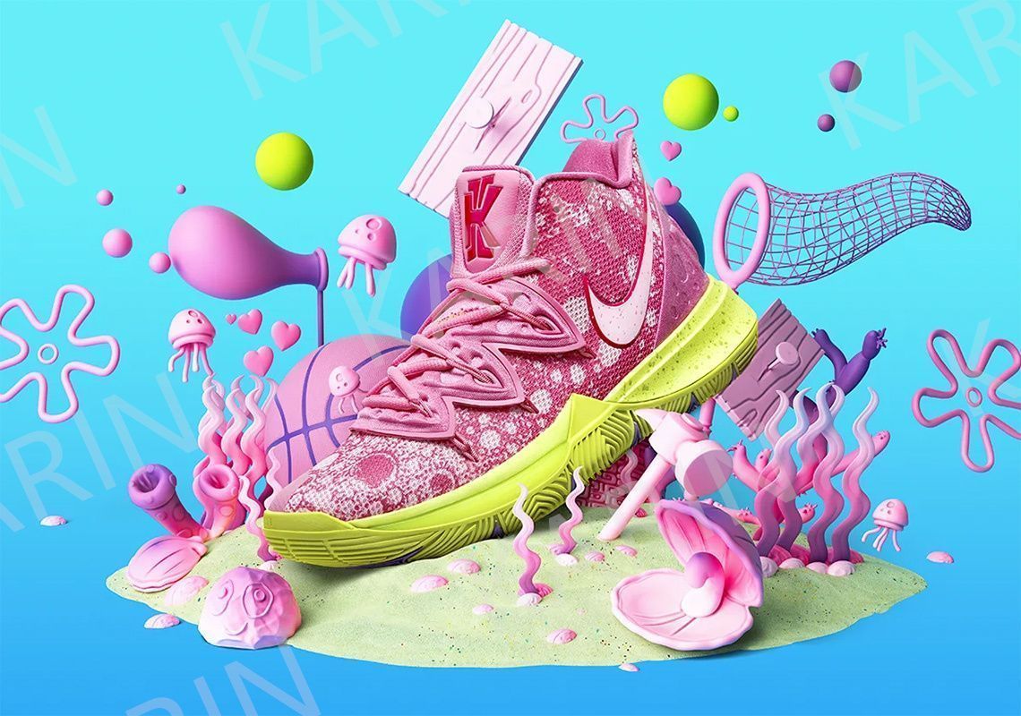 NIKE ナイキ スポンジボブ スクエアパンツ × カイリー 5 
