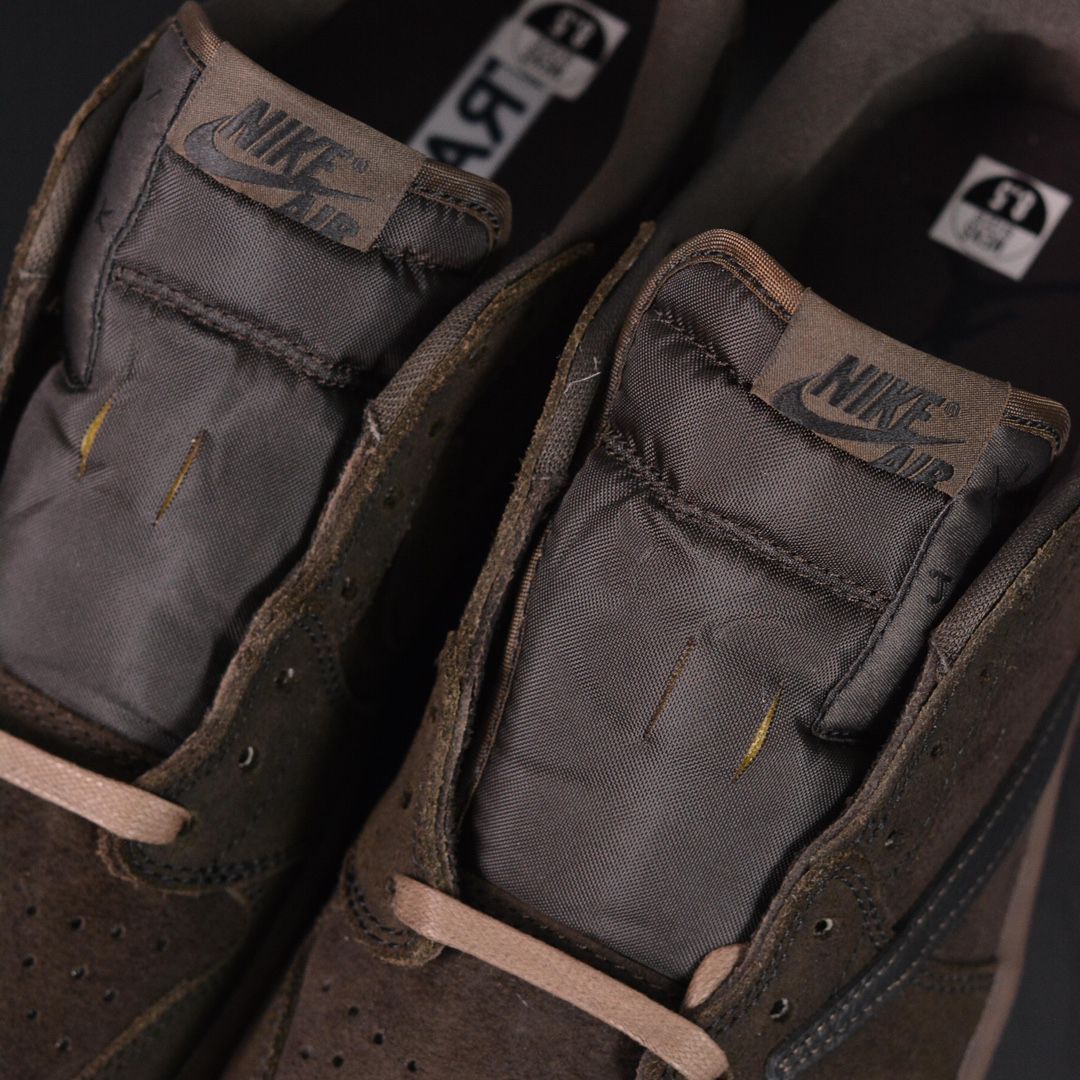 Nike travis scott x jordan air jordan 1 low OG “velvet brown｜本日限定特価｜新品未使用-WTO輸入1