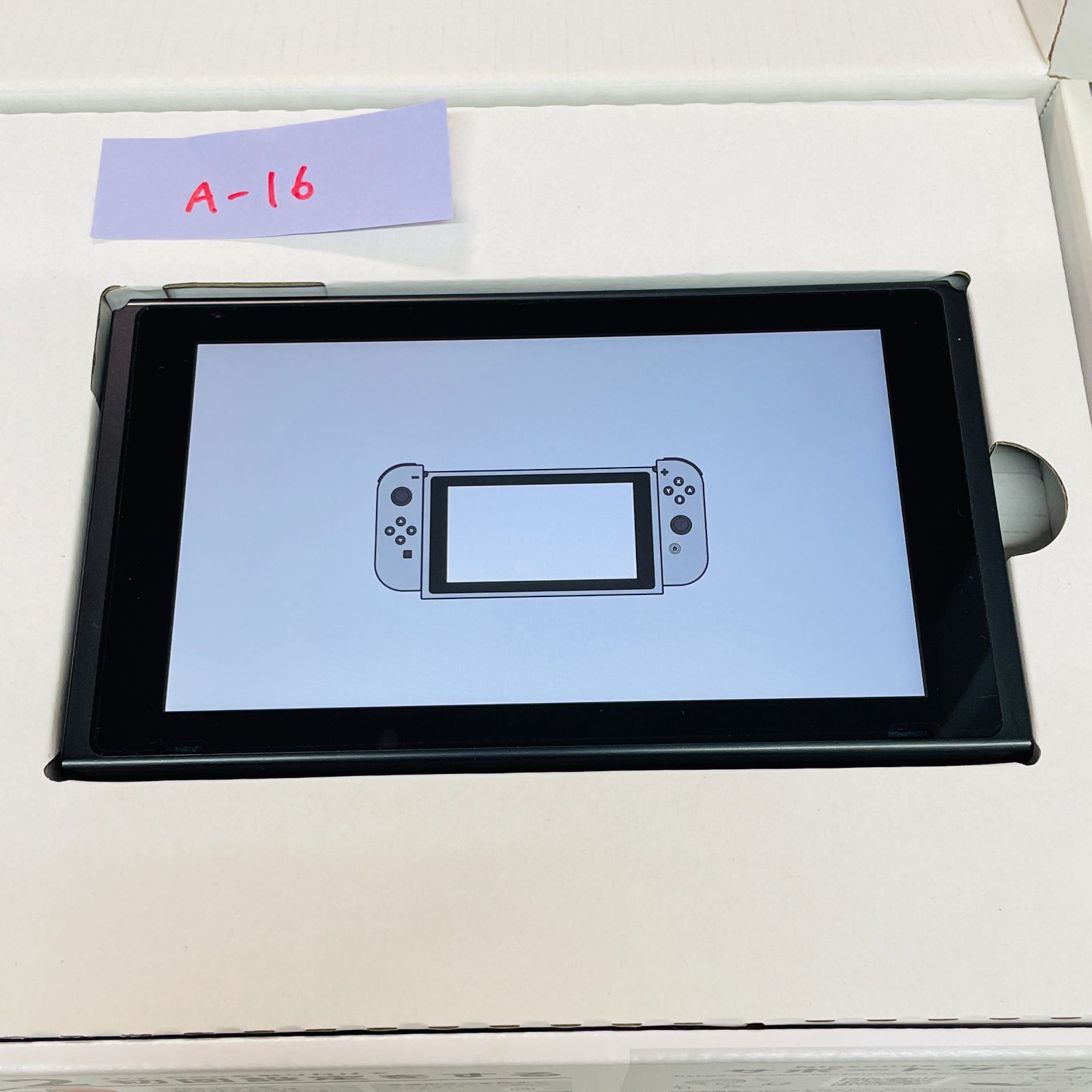 HAC-001 未対策機該当ロット 箱付 美品 Nintendo Switch ネオンブルー