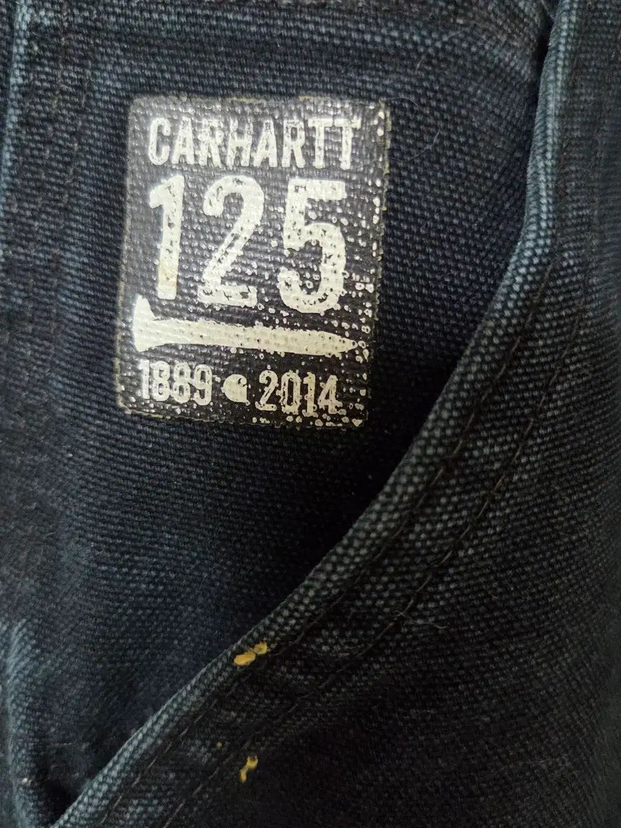 Carhartt カーハート 125周年 ワークパンツ ダークネイビー Carhartt カーハート 125周年 ワークパンツ ダークネイビー
