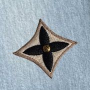 【今日特価】LV 2025 夏用 寛幅直筒デニムロングパンツ
