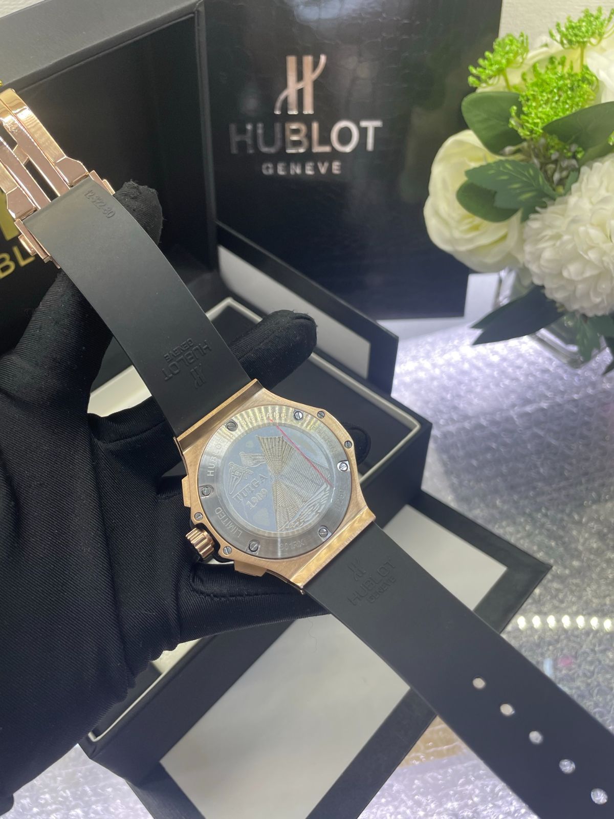 HUBLOT ユーボ メンズ腕時計｜クオーツ×クロノグラフ｜本日限定特価新品未使用-WTO輸入5｜詳細画像