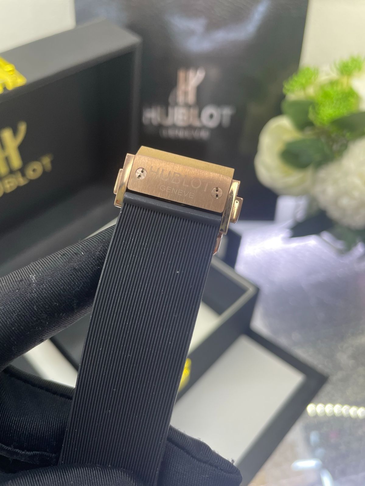 HUBLOT ユーボ メンズ腕時計｜クオーツ×クロノグラフ｜本日限定特価新品未使用-WTO輸入5｜詳細画像