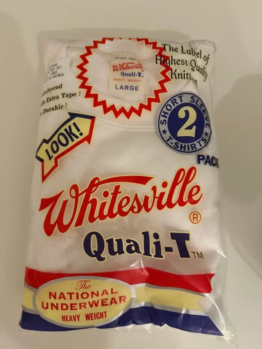 Whitesville 半袖Tシャツ L ホワイトビル