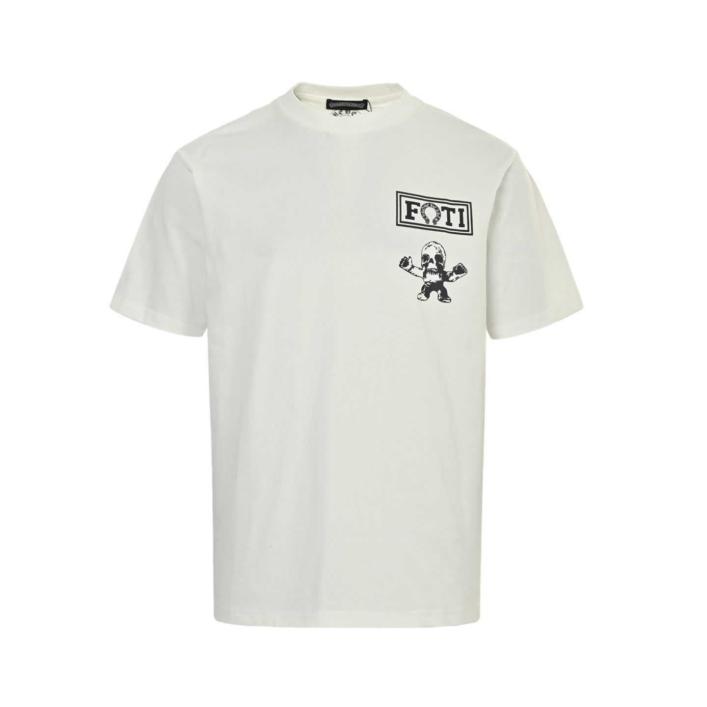 【今日特価】Chrome Hearts FOTI コラボスケルトン T シャツ