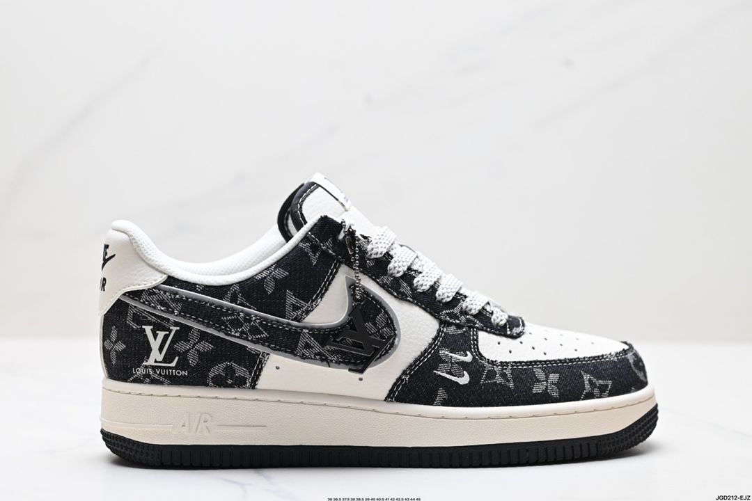 ナイキ エアフォース1 '07 LV コラボレーション ローカット エアフォース 内蔵ハニカムエアクッション01