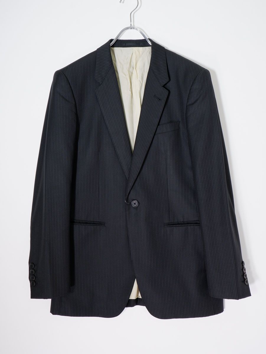 Paul Smithポールスミス メインライン 日本製 ウールストライプ1ボタン