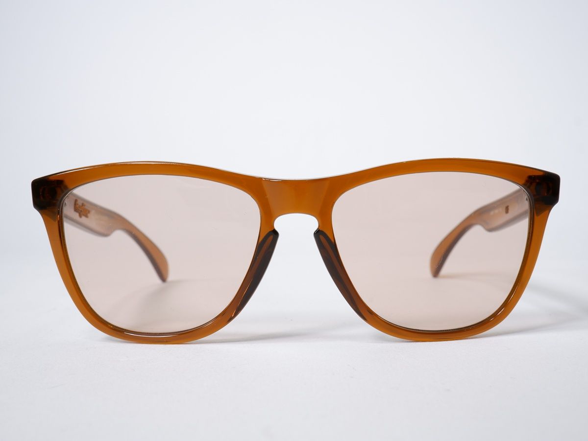 OAKLEY オークリー グレー 本体のみ レンズキズ有 メタルフレーム