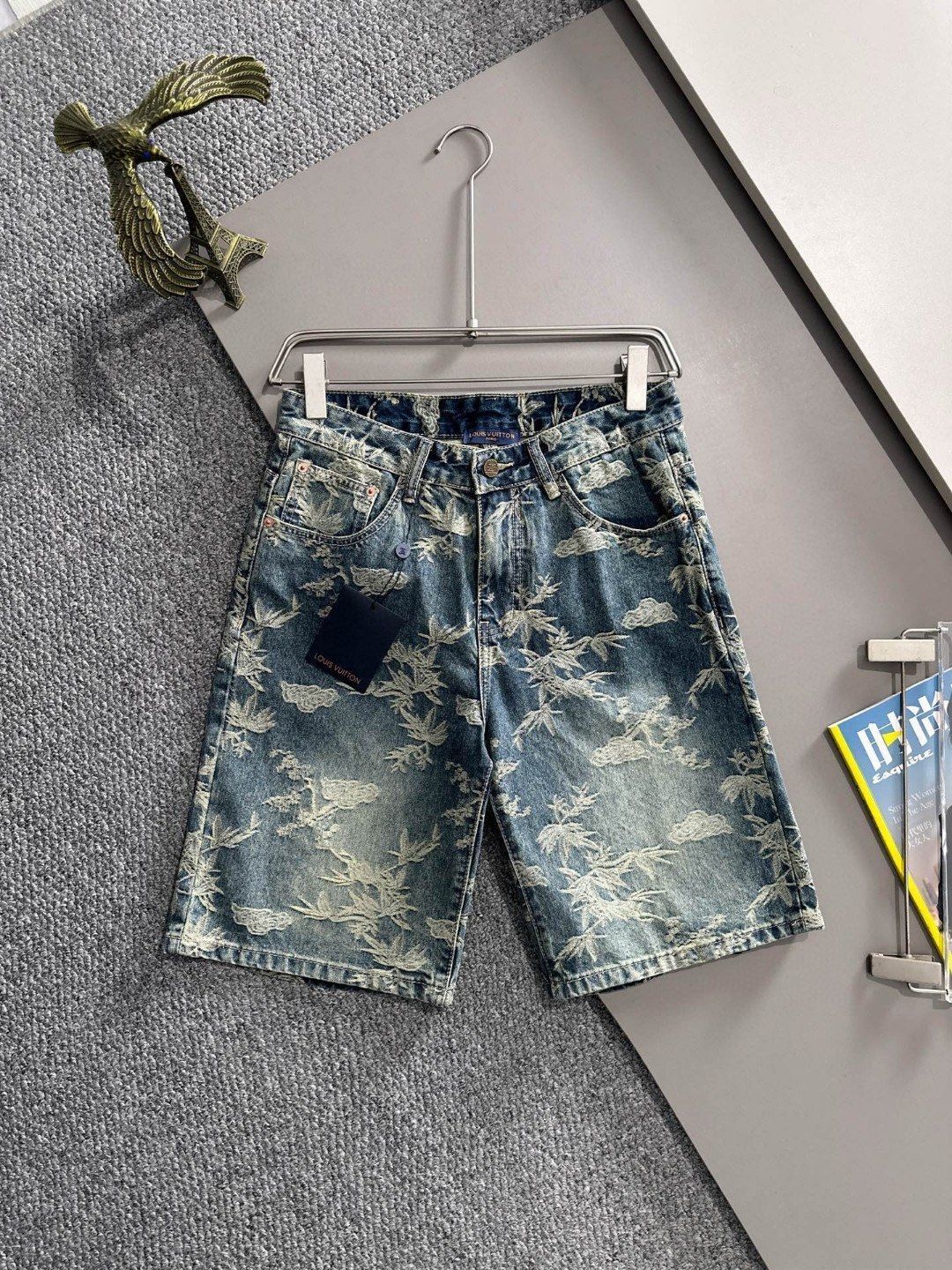 【今日特価】LV 2025SS Denim Shorts (日本産デニム使用)