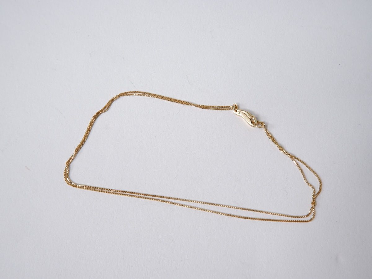 GIGIジジ SOPHISTICATED VINTAGE / Gold line bracelet K18ゴールド