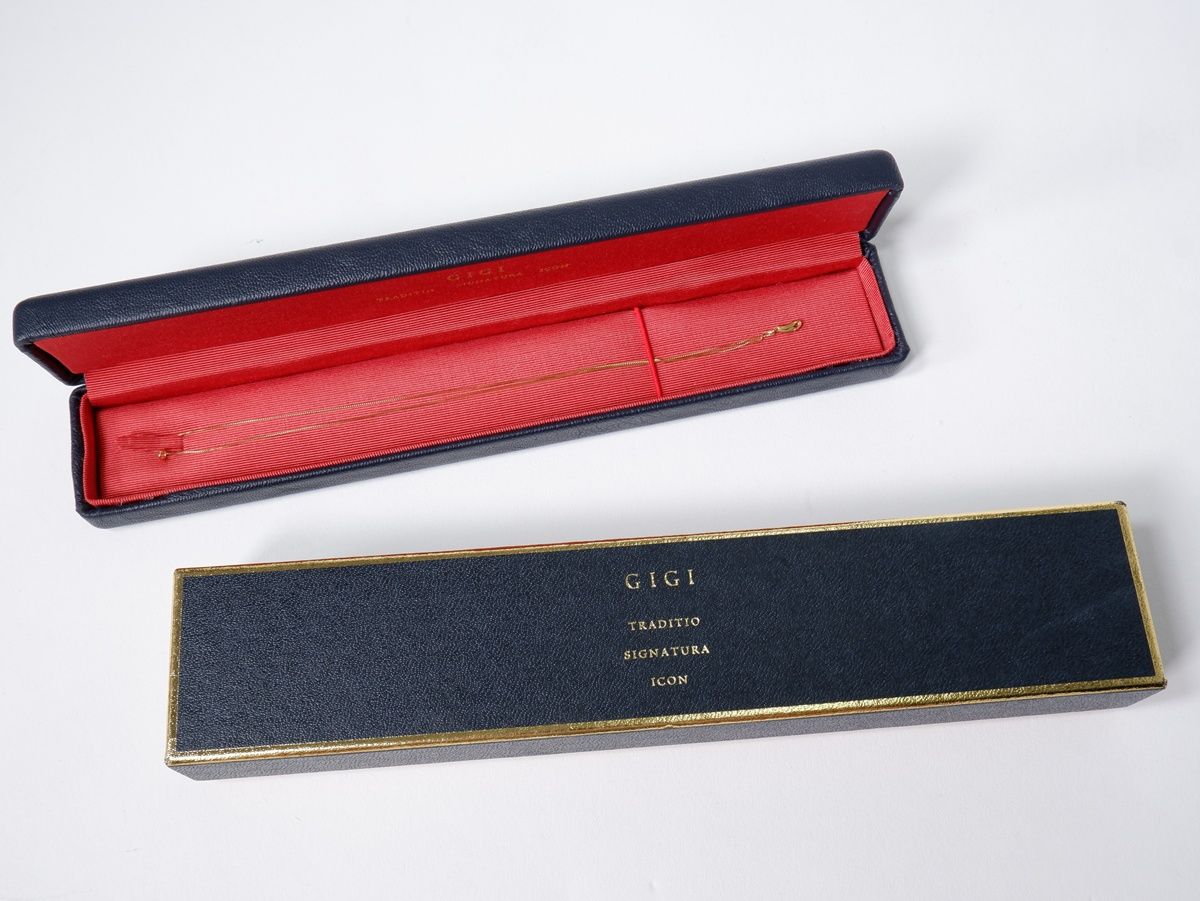 GIGIジジ SOPHISTICATED VINTAGE / Gold line bracelet K18ゴールド