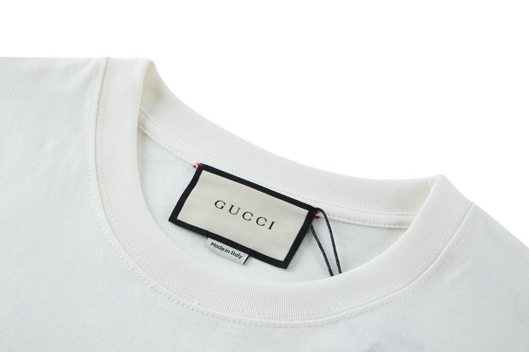 【今日特価】Gucci クラシック エッジプリント T シャツ