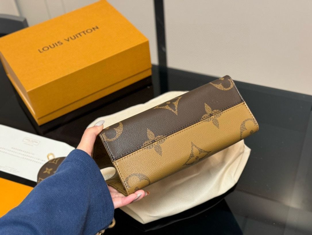 【今日特価】LV Onthego ジャングルショッピングバッグ（26.20cm）?隠し背ベルト付きの多機能トートバッグ?-MM輸入1