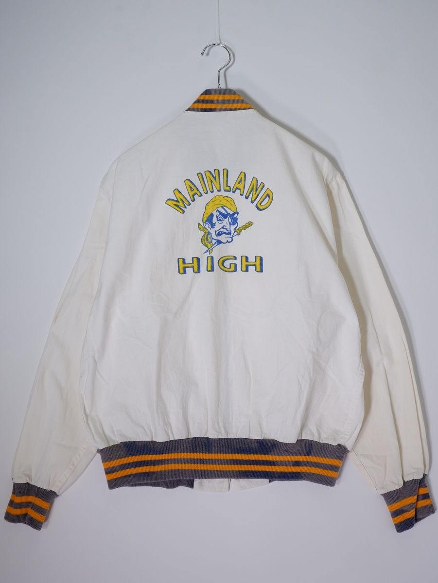 VINTAGE.ヴィンテージ品 60’s 60年代 DAN RIVER パイレーツ カレッジコットンジャケット【L】【MJKA82692】