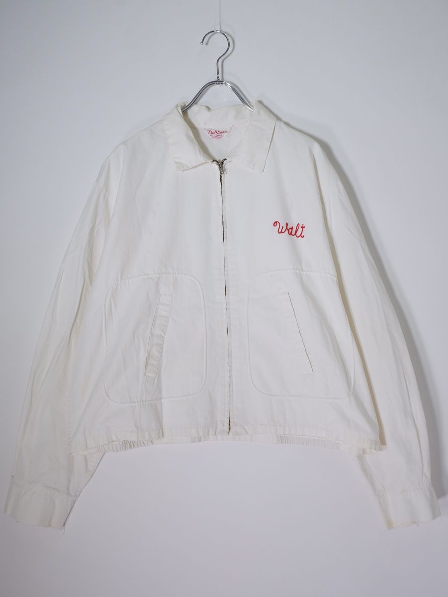 VINTAGE.ヴィンテージ品 60’s 60年代 DAN RIVER The Whistler チェーン刺繍 スイングトップジャケット【XL】【MJKA82693】