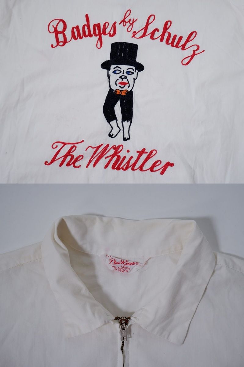 VINTAGE.ヴィンテージ品 60’s 60年代 DAN RIVER The Whistler チェーン刺繍 スイングトップジャケット【XL】【MJKA82693】