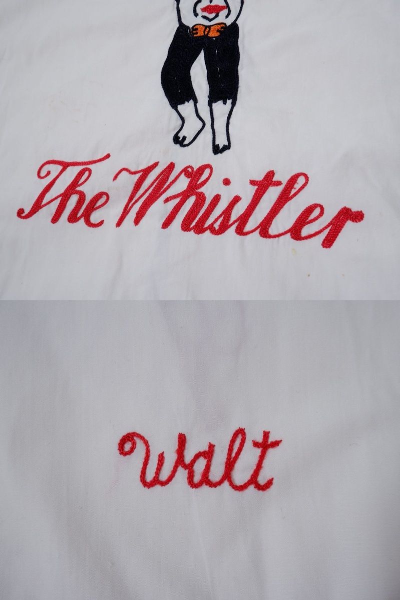 VINTAGE.ヴィンテージ品 60’s 60年代 DAN RIVER The Whistler チェーン刺繍 スイングトップジャケット【XL】【MJKA82693】