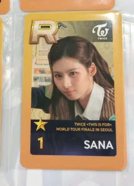 SuperStar JYP サナ sana ミッション トレカ TWICE