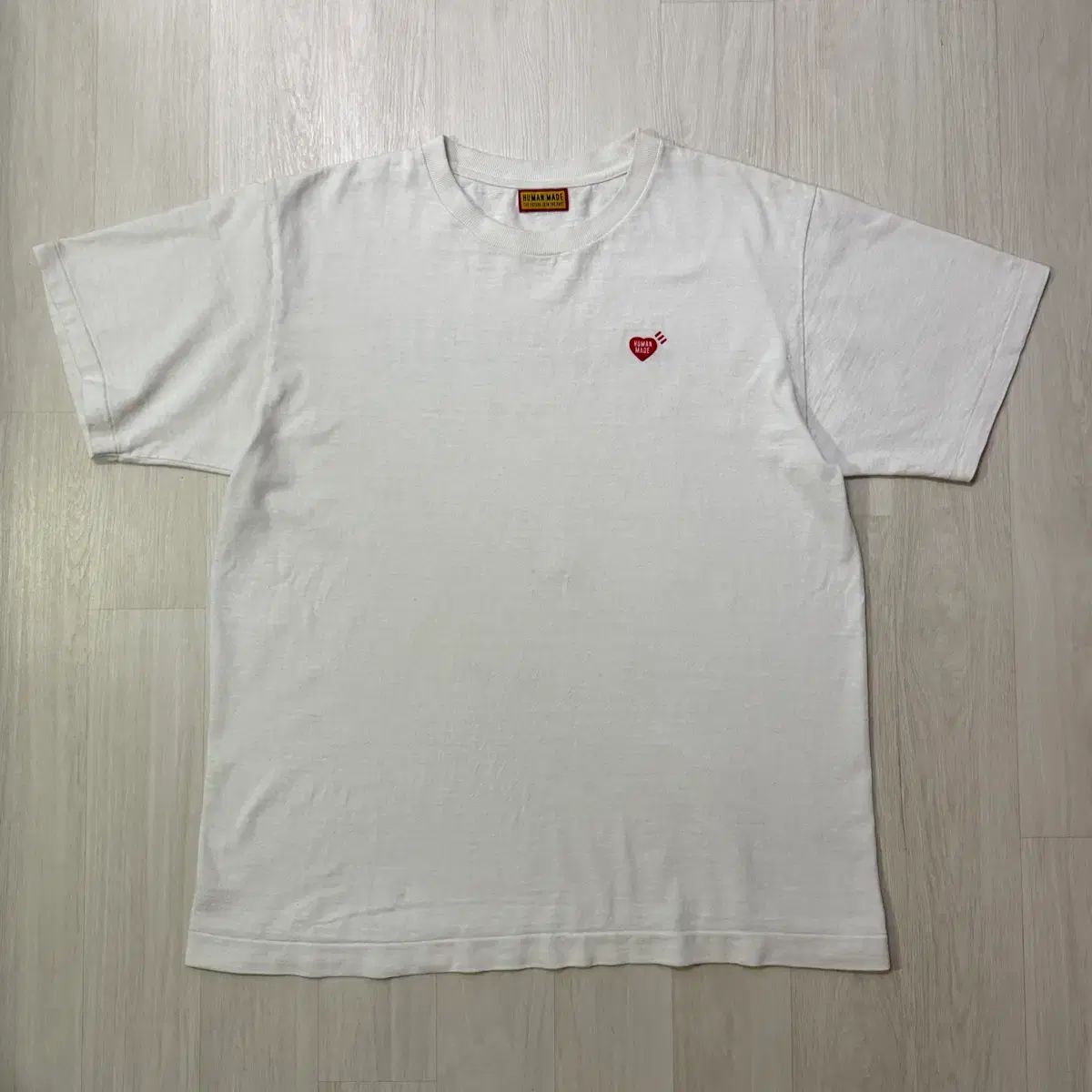 HUMAN MADE ヒューマンメイド ハート ロゴ Tシャツ 白