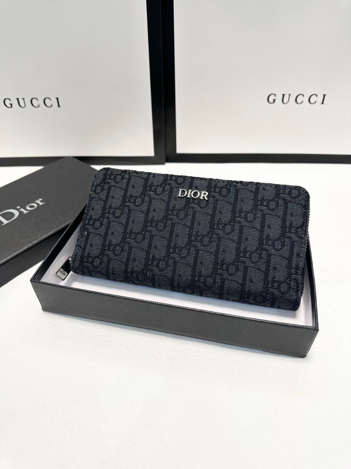 Dior財布/革財布、両用パスケース財布、男女兼用[本日特価|新品未使用品]