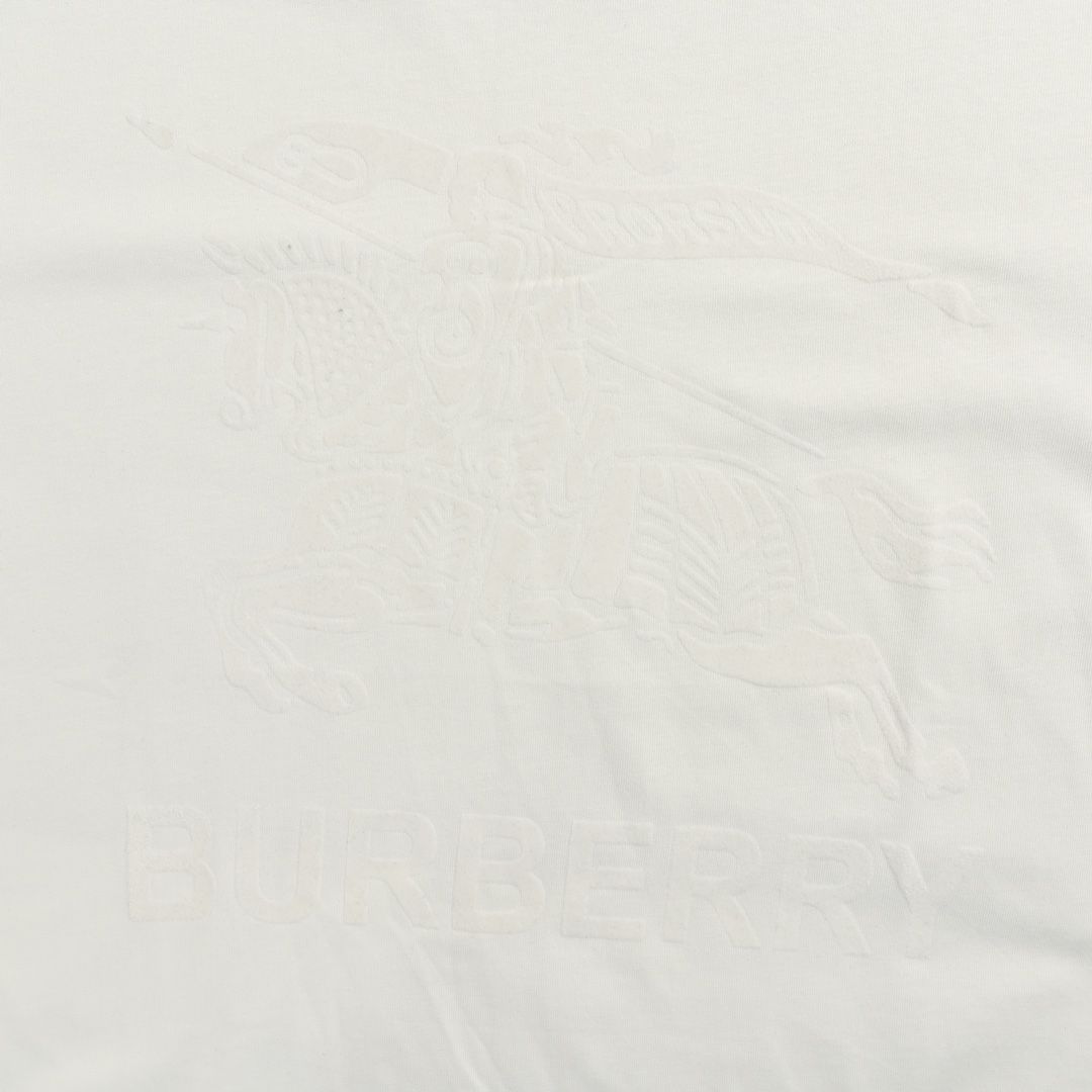 【今日特価】Burberry 24ss フロッキングライディングホースプリント T シャツ 【今日特価】Burberry 24ss フロッキングライディングホースプリント T シャツ