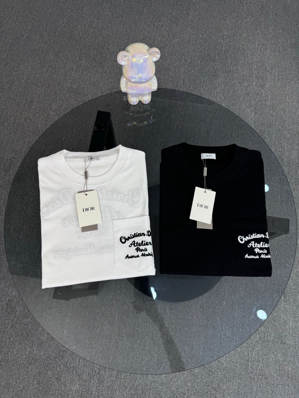【今日特価】Dior 2025SS ユニセックス ショートスリーブ T シャツ