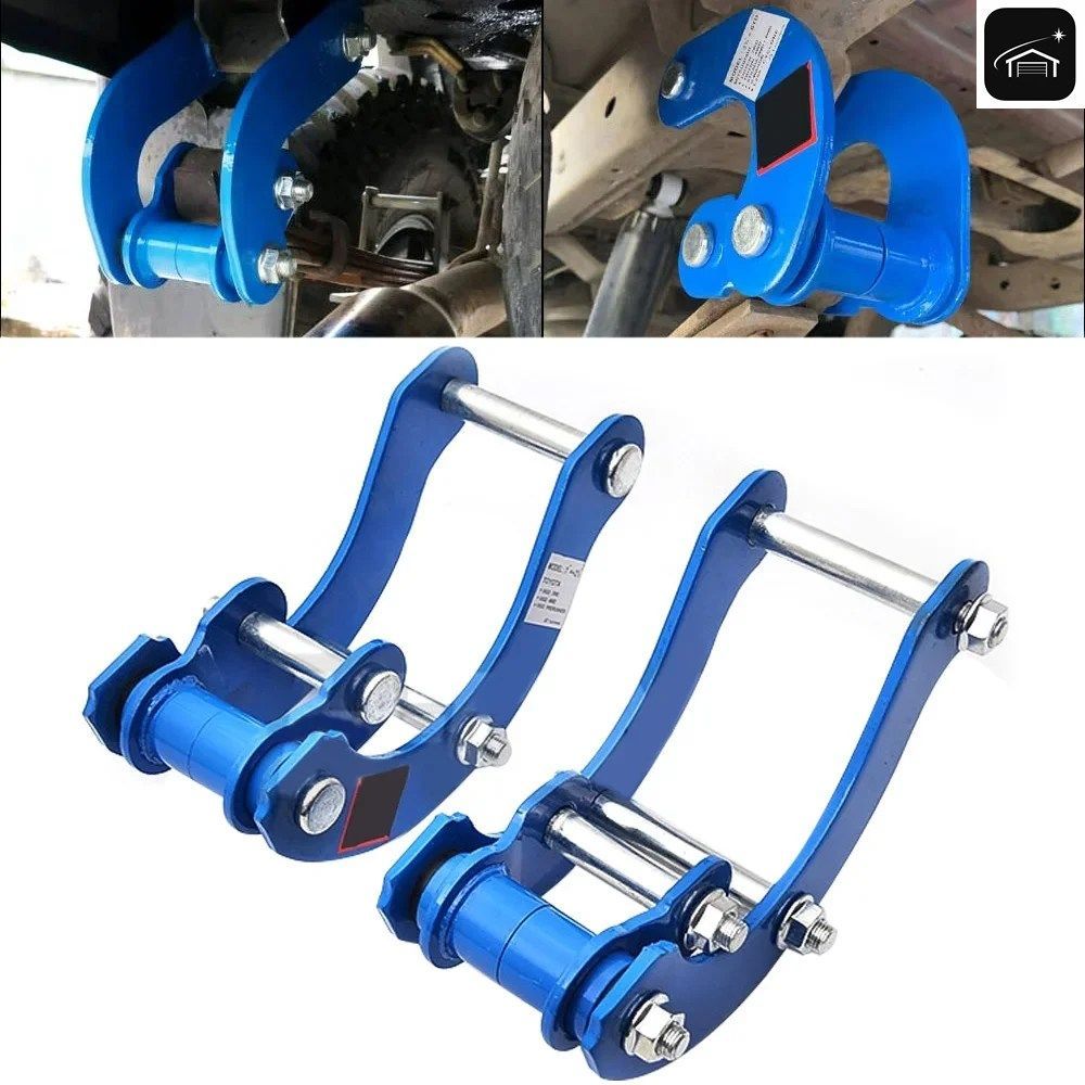 三菱トライトンL200 MK ML 06-15用リアリーフサスペンションスプリングリフトコンフォートGシャックル2インチ延長サスペンションスプリング 26,557円