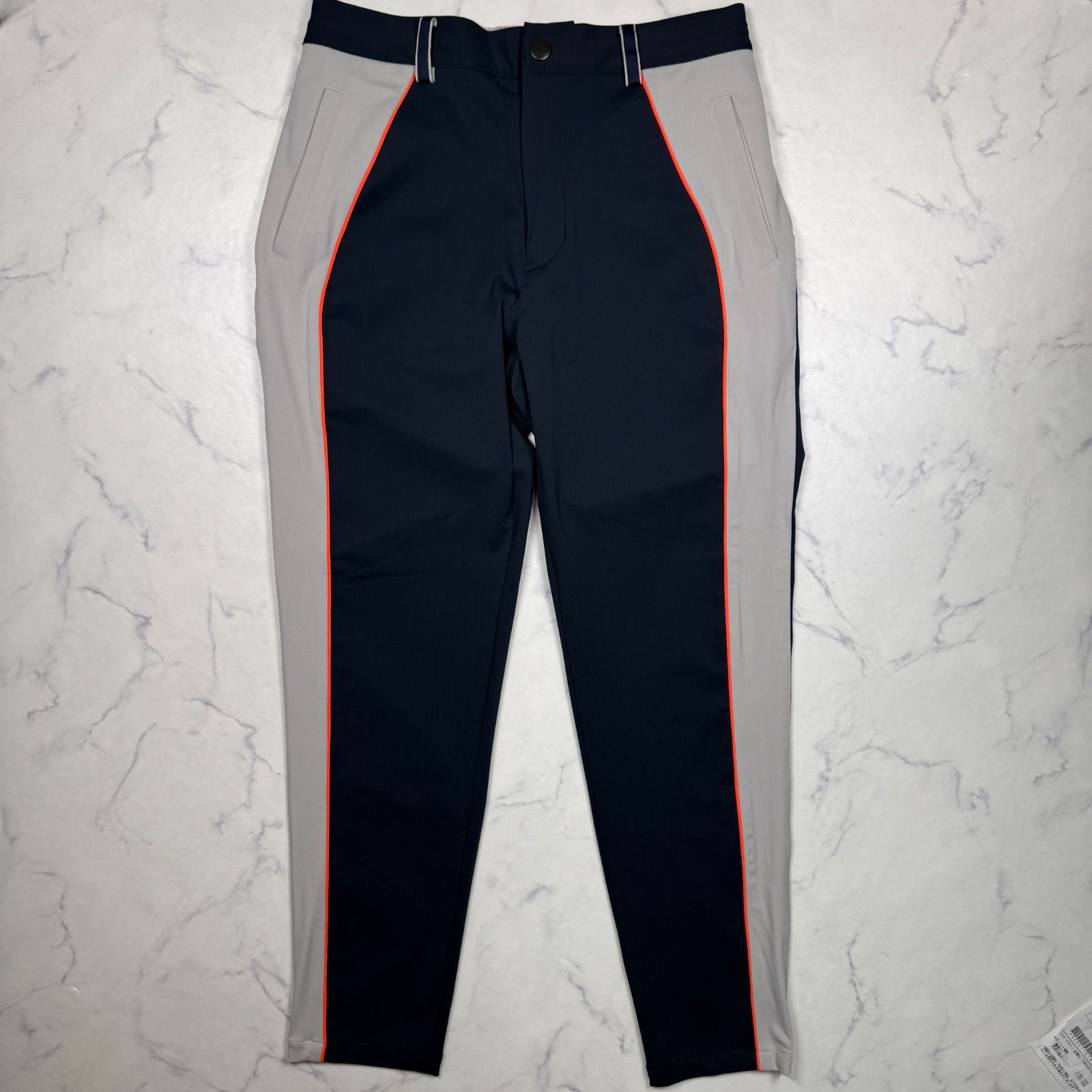 美品 DECEMBERMAY ディセンバーメイ パンツ M グレー ブラック ゴルフ