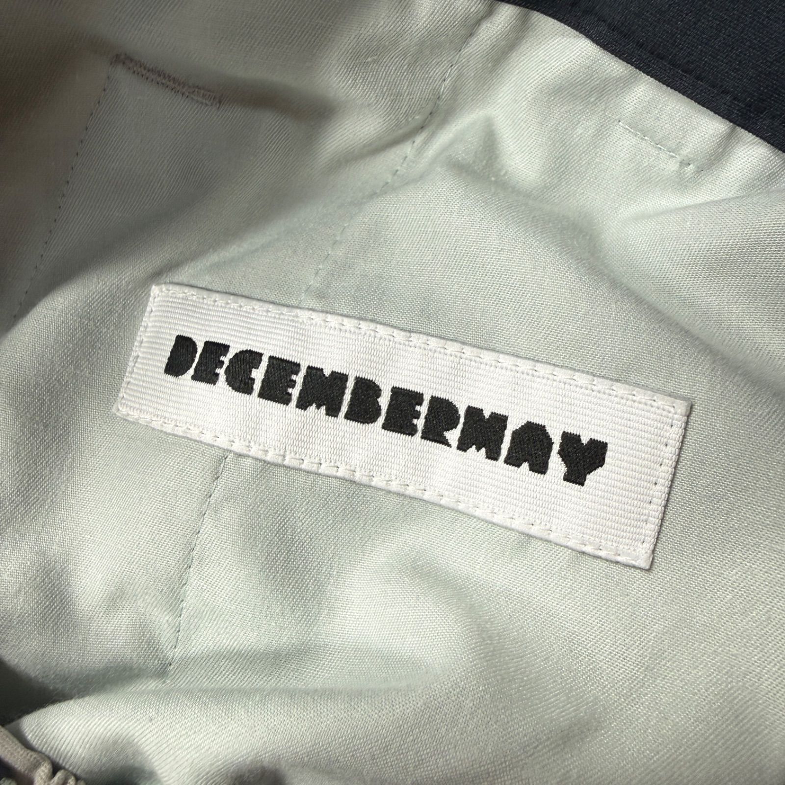 美品 DECEMBERMAY ディセンバーメイ パンツ M グレー ブラック ゴルフ