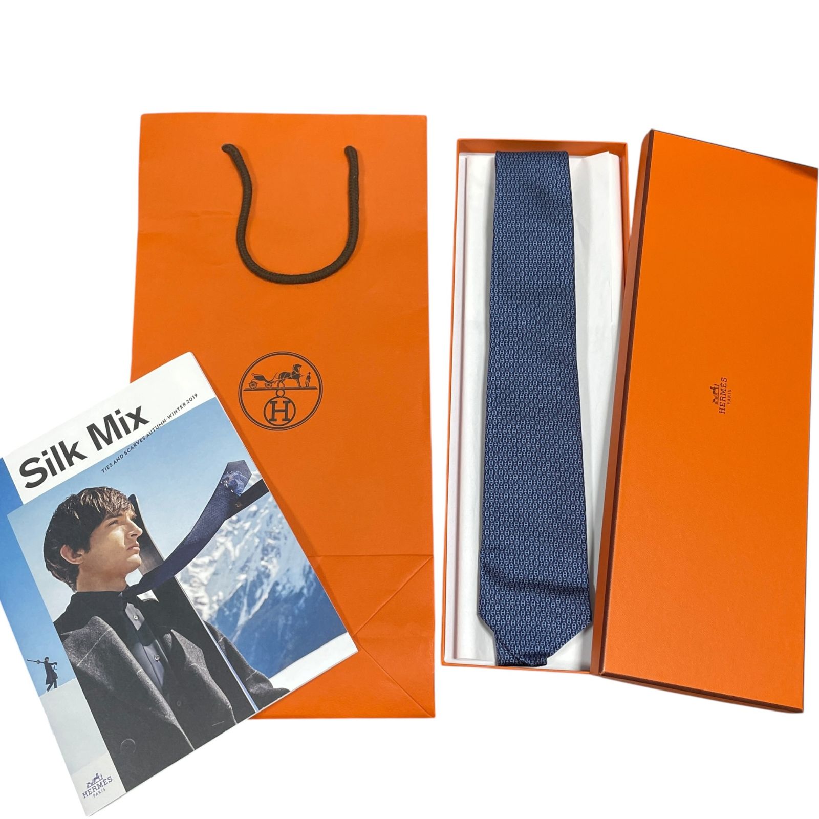◇未使用品◇ HERMES エルメス ネクタイ MAILLONS CLUB マイヨン