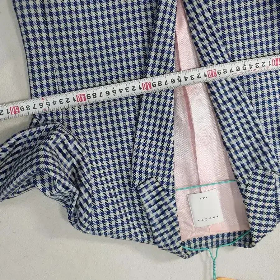 sandro チェックジャケット Sandro Paris チェック柄ツイード 