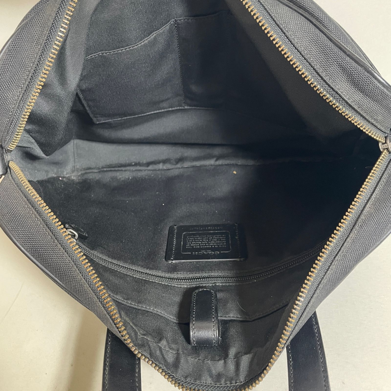2606-189｜美品｜コーチ 2WAYビジネスバッグ ブラック - メルカリ