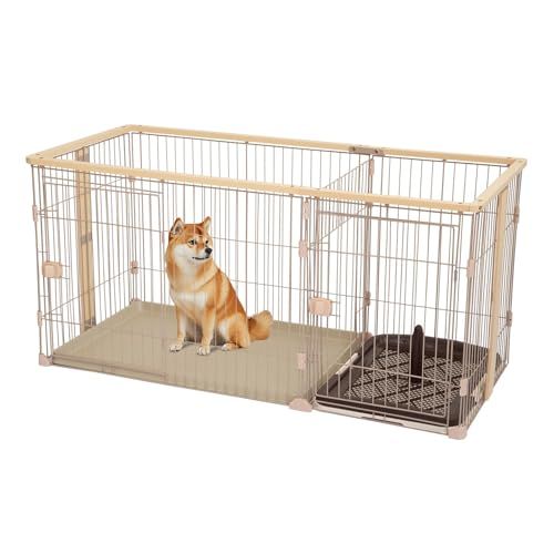 Shinyever 犬 サークル ウッディサークル 犬ケージドッグゲージ ペット