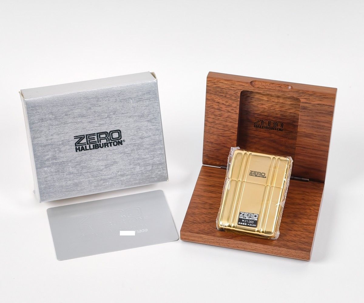ZERO HALLIBURTON PG アルミニウム ジャケット 1000個限定モデル ゴールド 21,900円