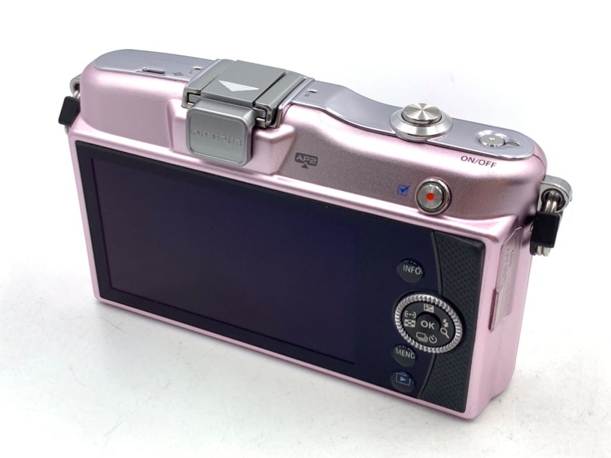 中古】 【良品】 オリンパス PEN mini E-PM1 ボディ ピンク - メルカリ