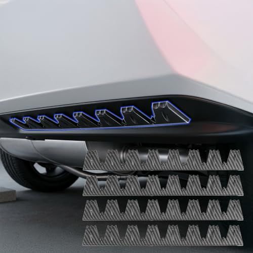 N-BOX JF5 JF6型 ボルテックスジェネレータ 車用 シェブロン形状 空力パーツ ディフューザー ブラック 2本セット 汎用 エアロアクセサリー リアスポイラー カスタム ドレスアップ カーボン調 8本セット YouCarAR 6cb5fe57