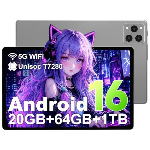 【Android 16 タブレット 10インチ】W50 アンドロイド タブレット Wi-Fiモデル、 12GB+64GB+2TB拡張、薄型軽量、GMS認証 Gemini AI搭載、6000mAh Type-C充電、1280*800 Incell IPS画面★m